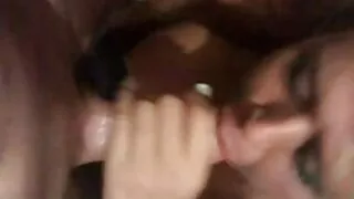 그녀는 고전 포르노 치열한 속도로 보지에 거시기를 바보.